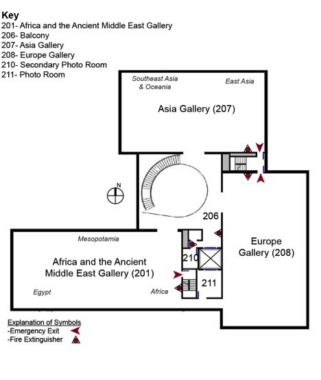 floor plan of the second floor