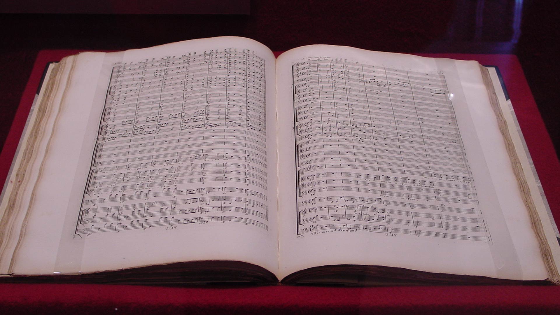 music score sheets