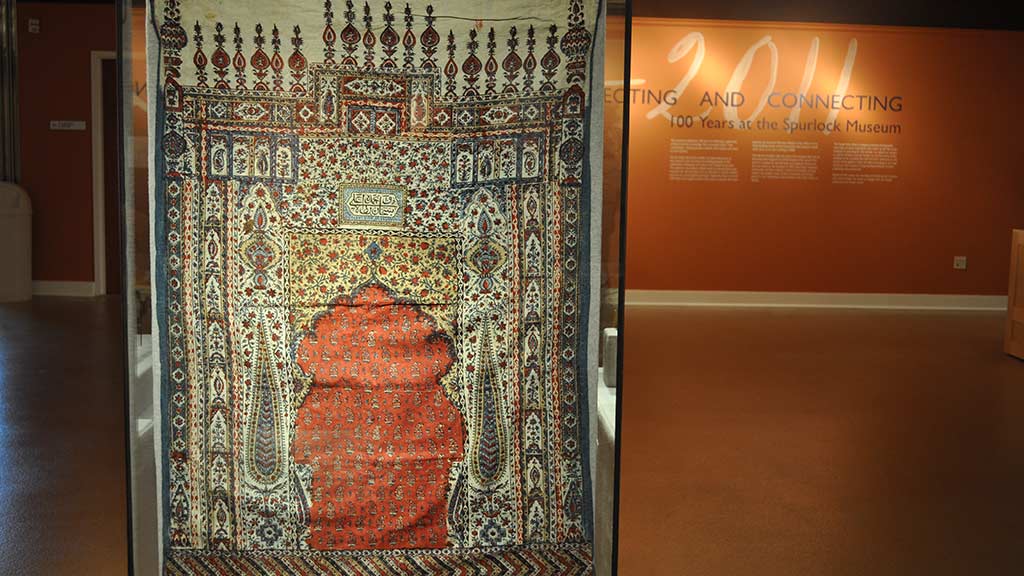 huge fabric with intricate patterns