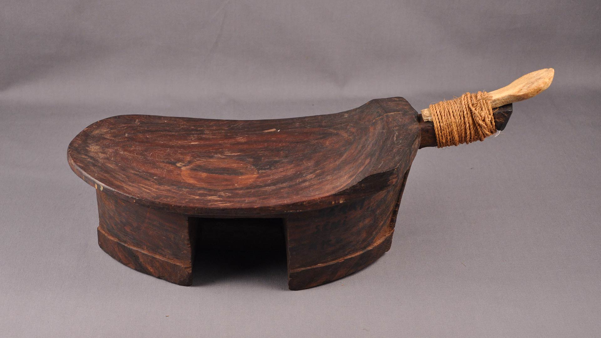 a wooden dish