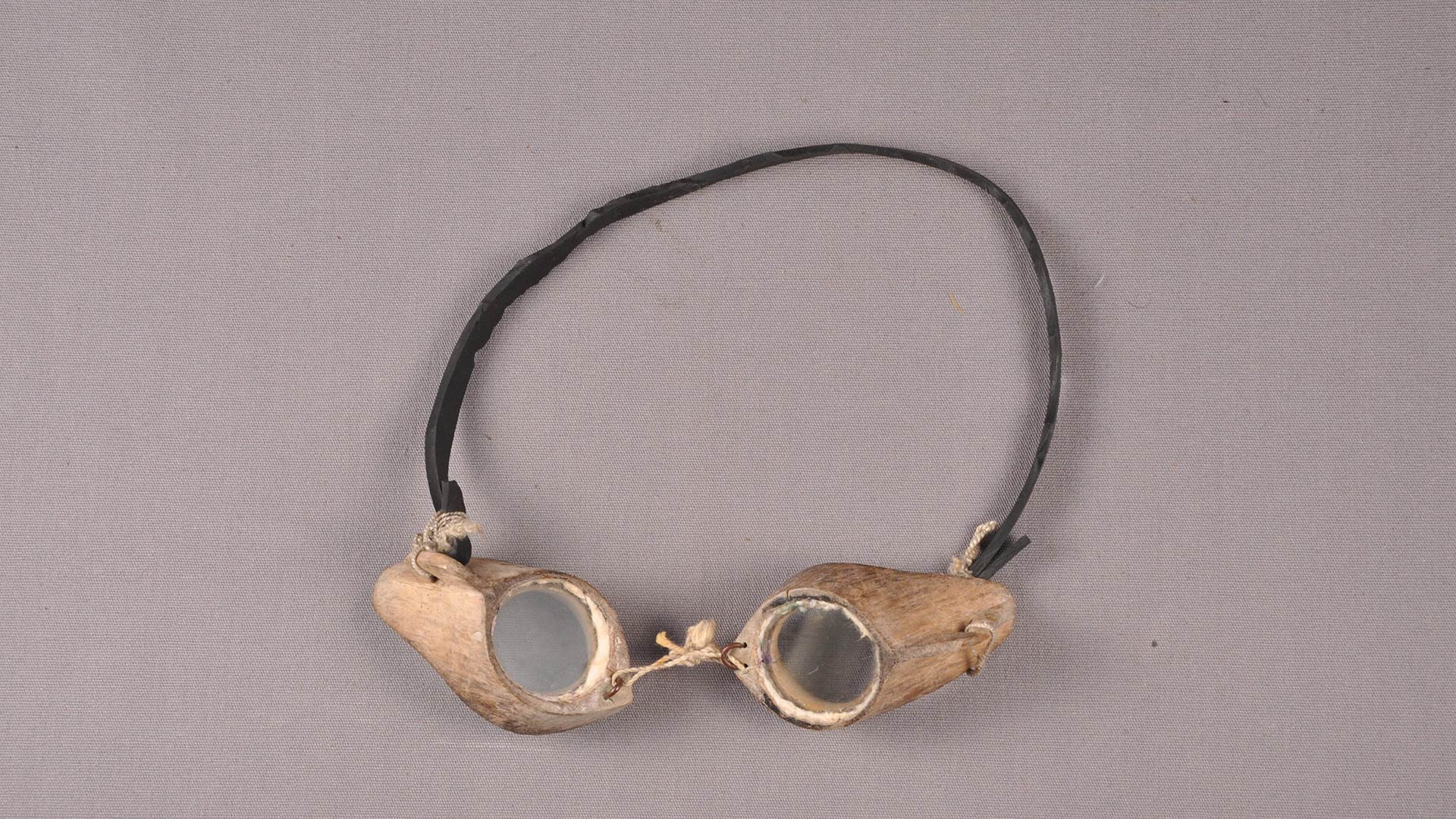 wooden goggles