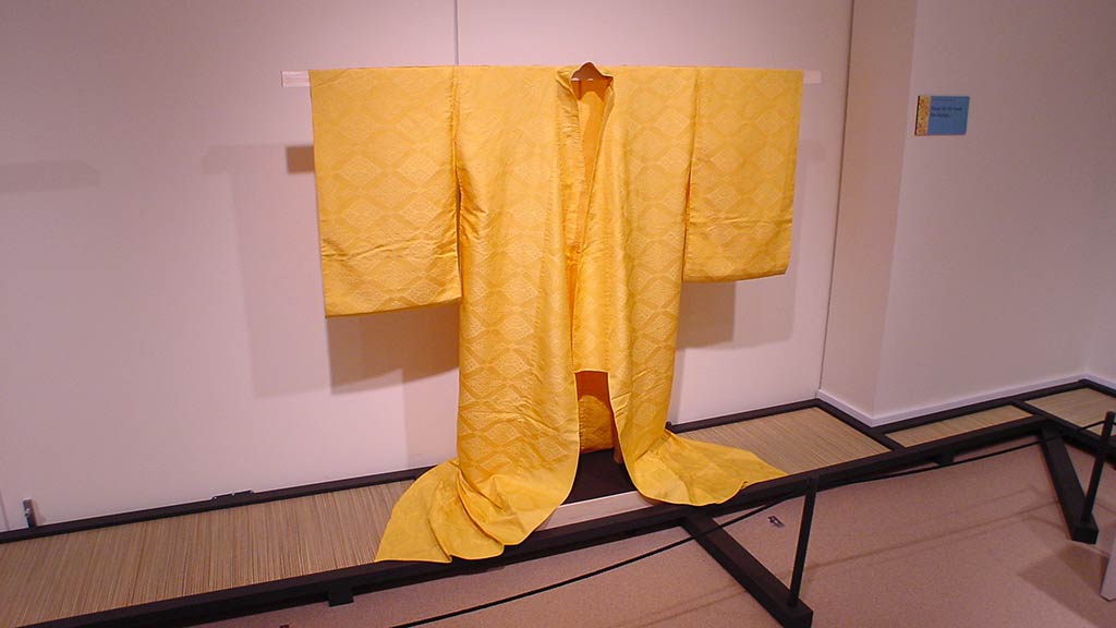 yellow kimono