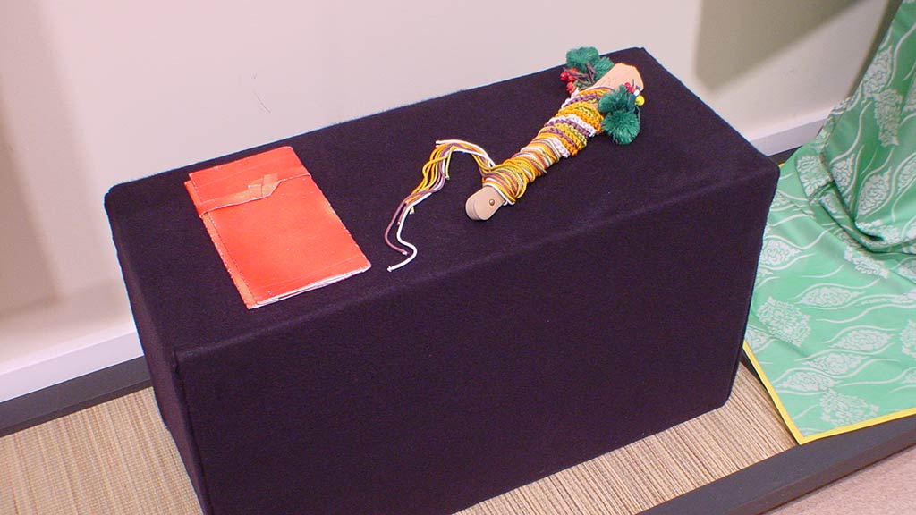 threader assumed to be used for kimonos