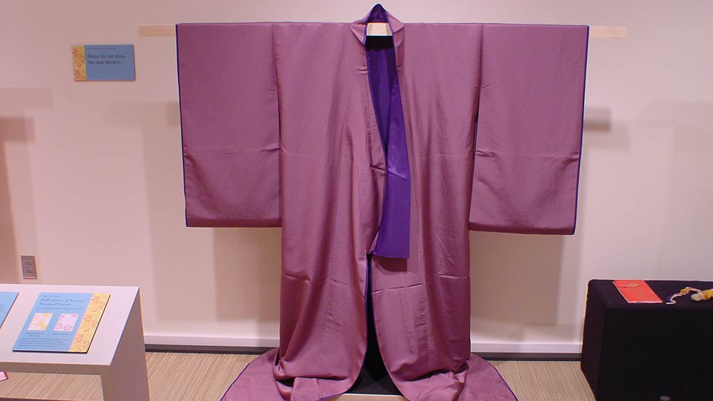 lilac kimono