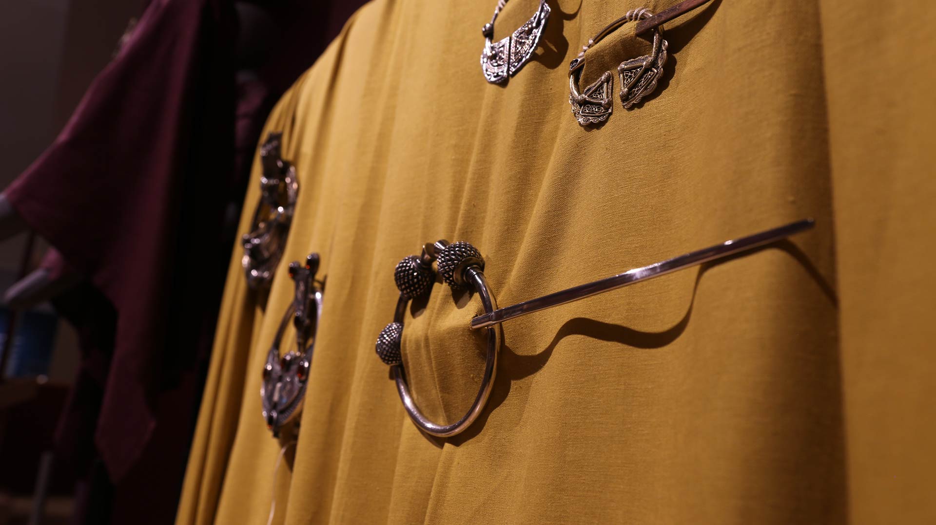 shot of the Tara Brooch from an angle
