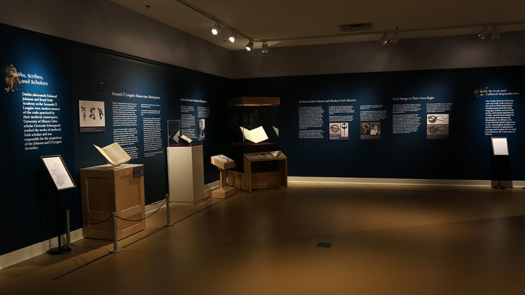 the navy blue wall section