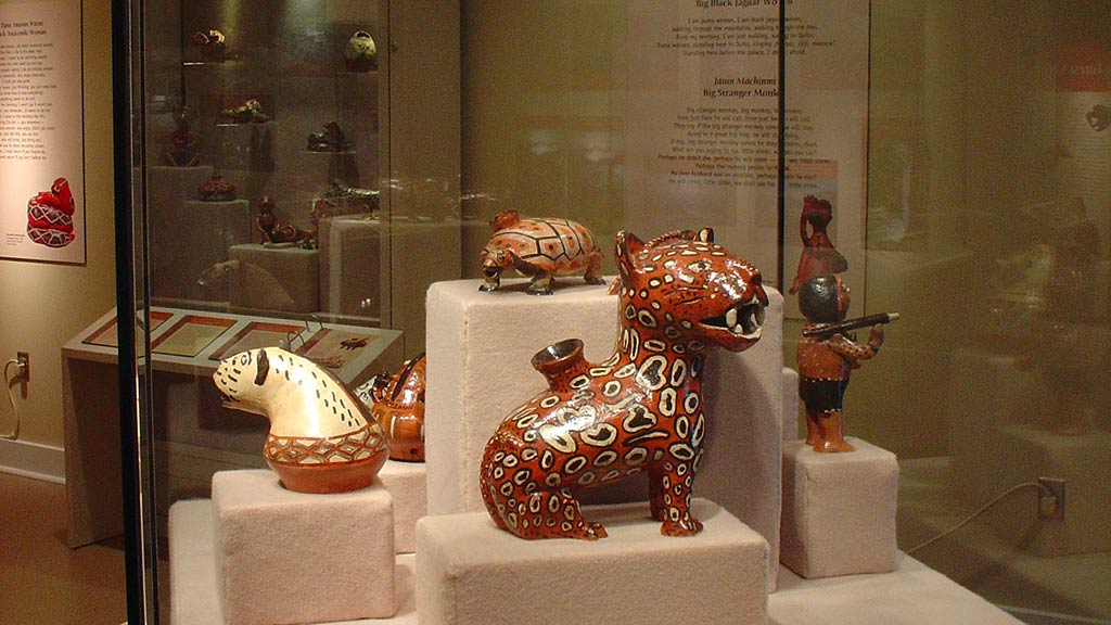 ceramic sculpture of animals
