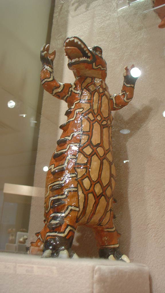 ceramic crocodile