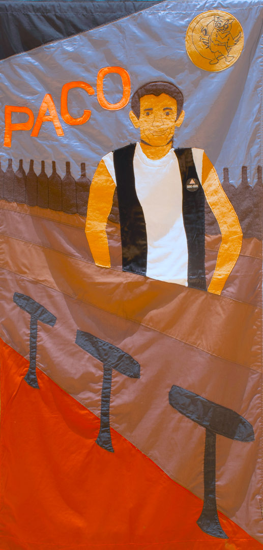 fabric panel for Paco Arbogast