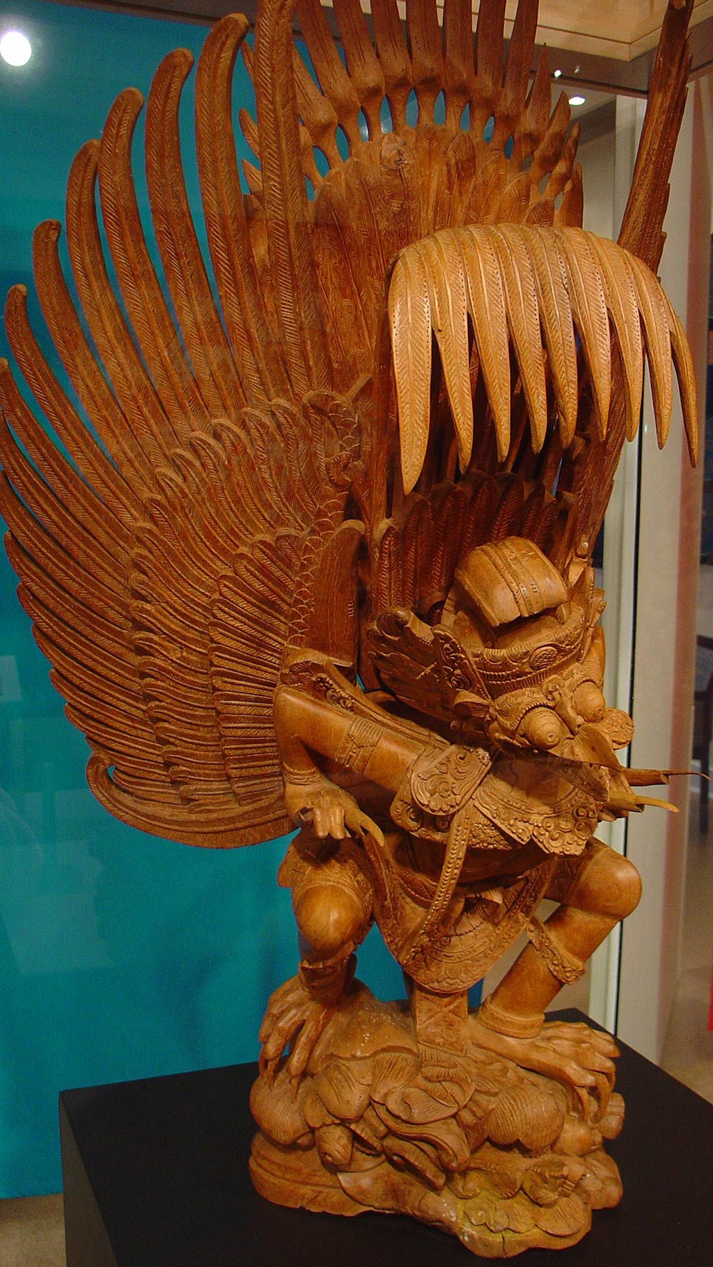 wooden sculpture of the mounts