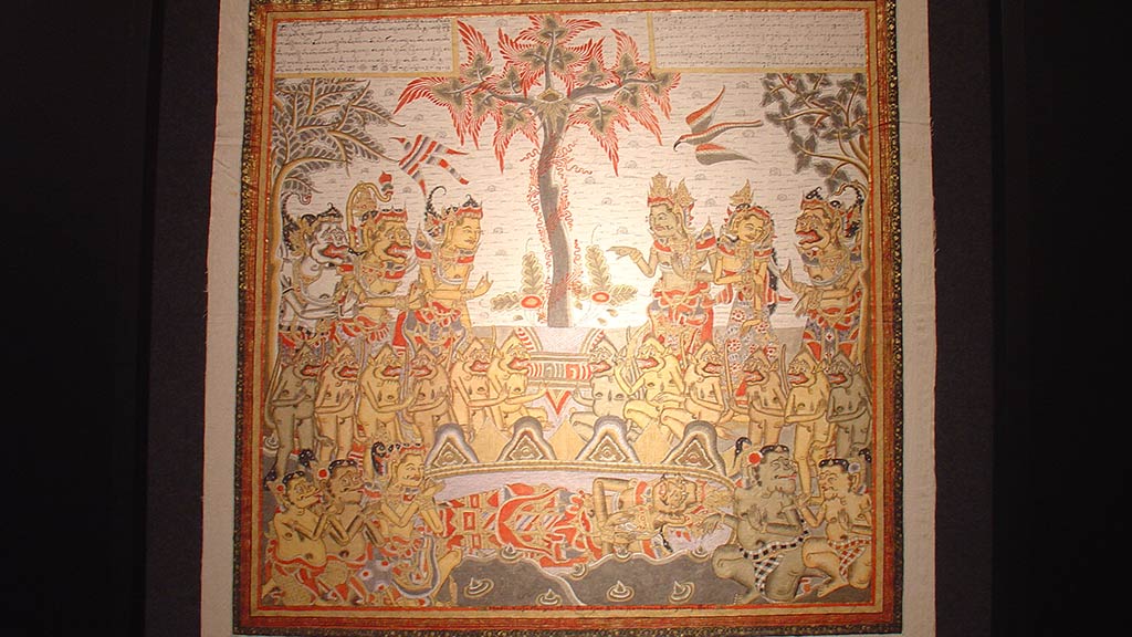 illustration of many gods and their mounts