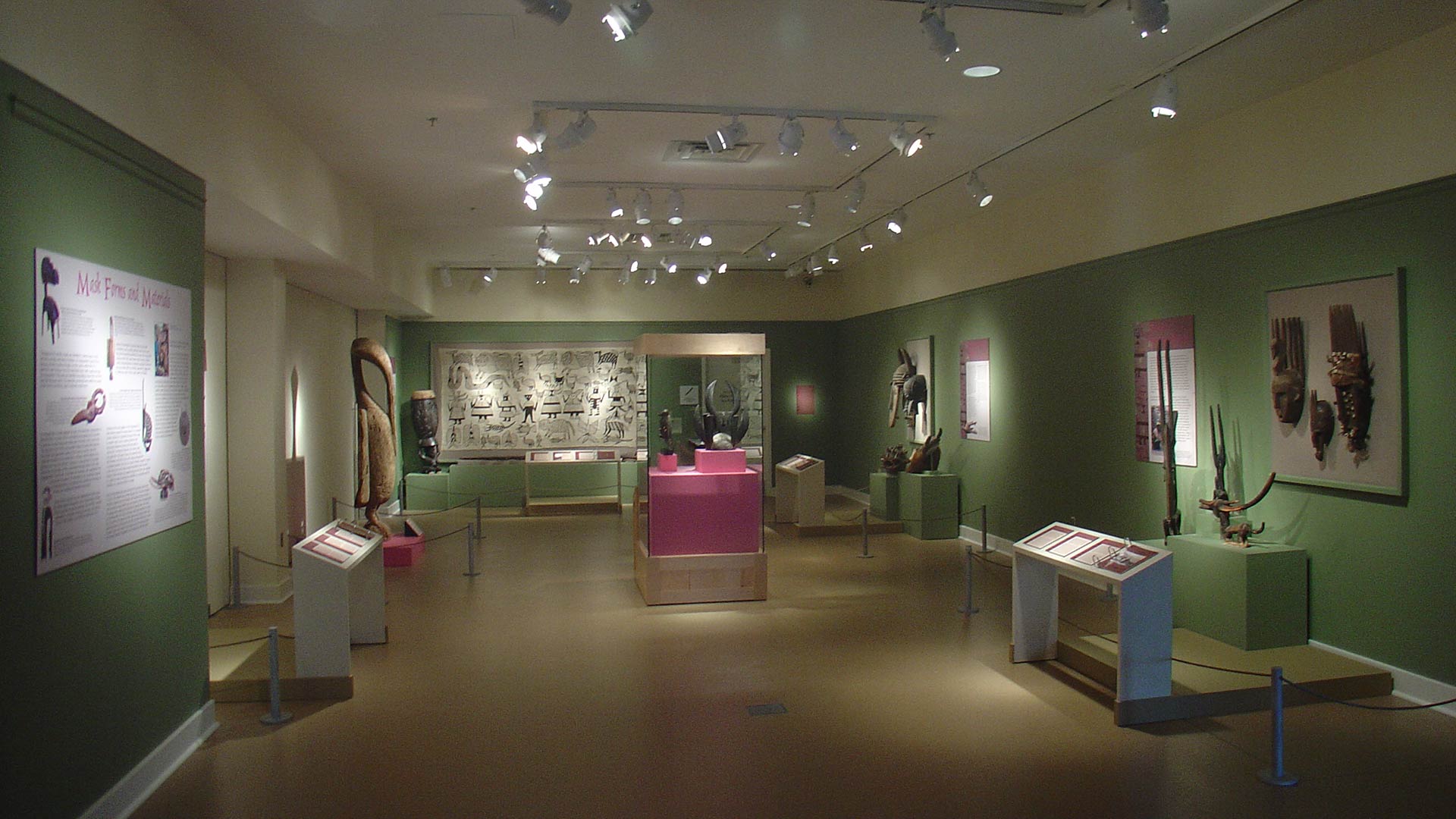 entire gallery overview of the aforementioned masks and artifacts